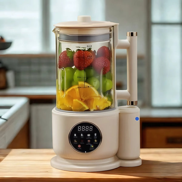 1500ML Smart Soy Milk & Smoothie Maker – All-in-One Blender for Rice, Fruit & More