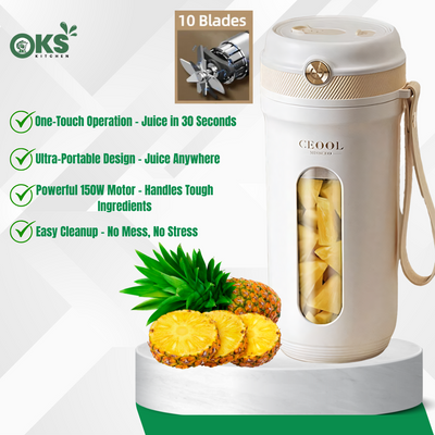 10-Blade Portable Electric Blender