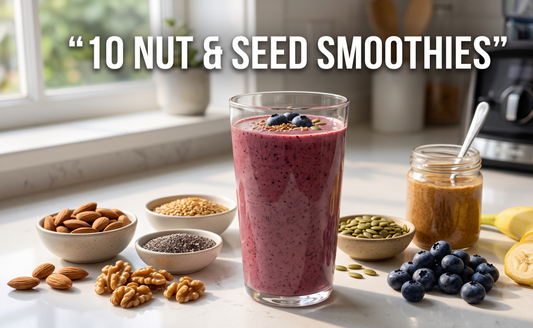 10 Smoothie Recipes With Seeds and Nuts for Older Adults