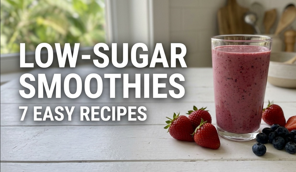 7 Low-Sugar Fruit Smoothie Recipes for Older Adults