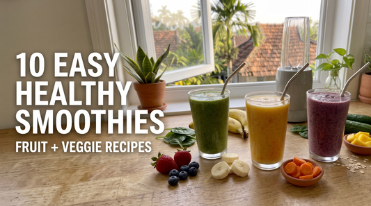 10 Easy Vegetable and Fruit Smoothies for Older Adults