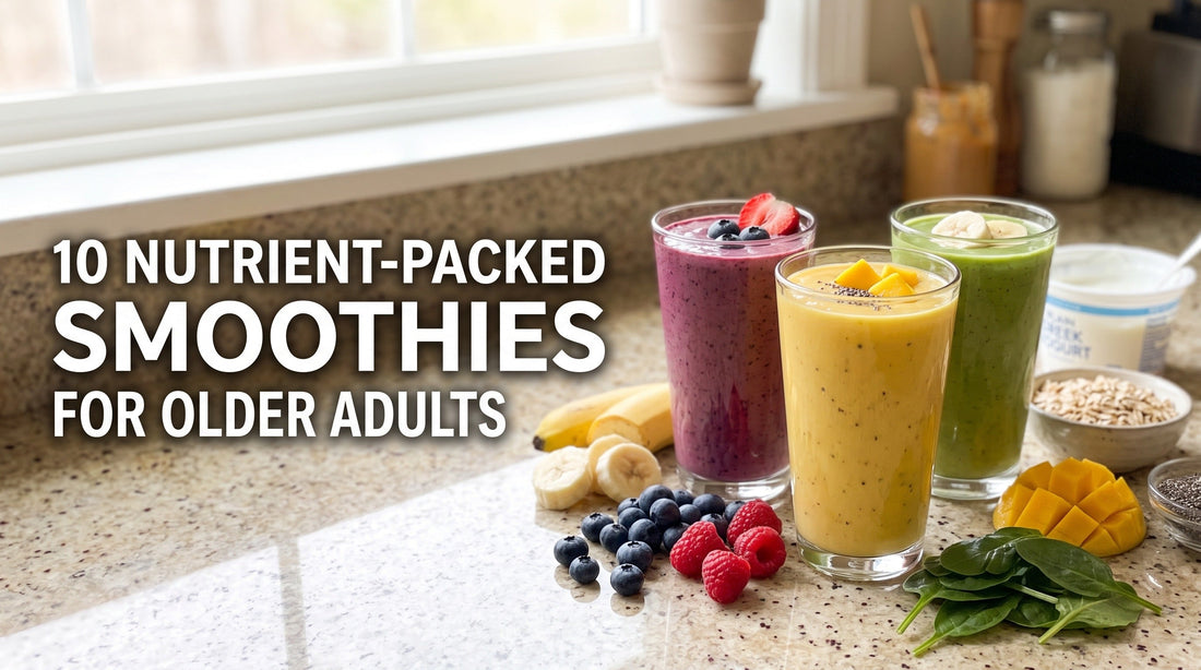 10 Nutrient-Dense Smoothie Recipes for Older Adults