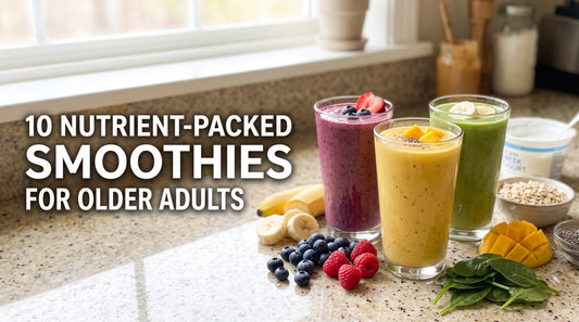 10 Nutrient-Dense Smoothie Recipes for Older Adults