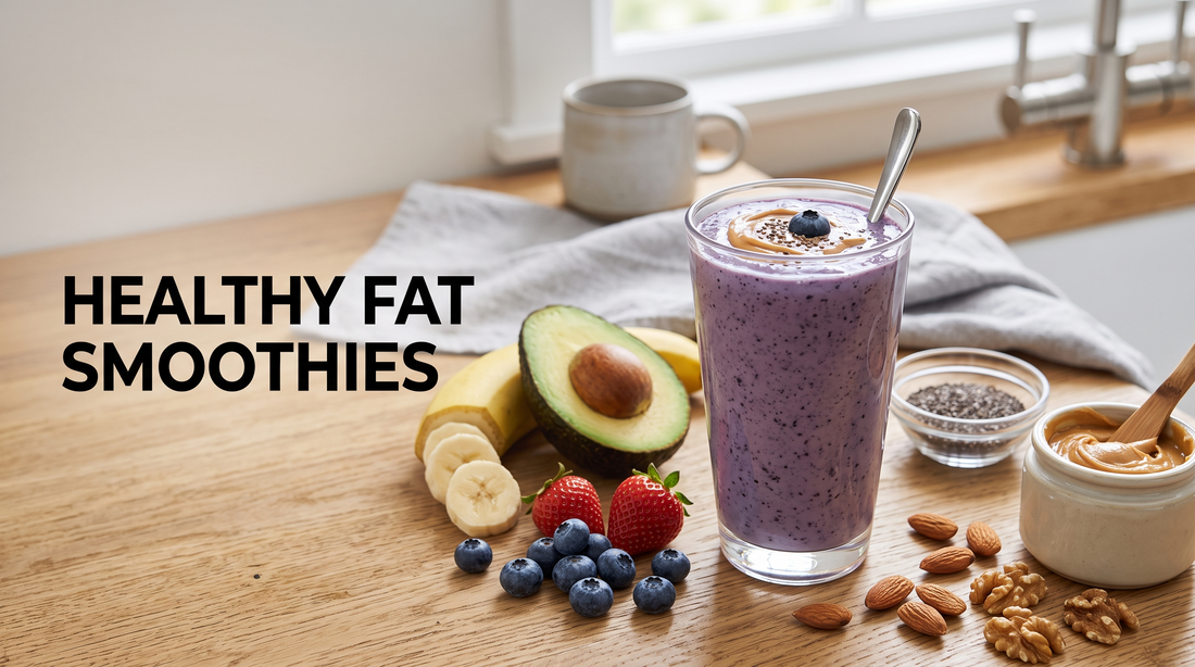 10 Smoothie Recipes With Healthy Fats for Older Adults