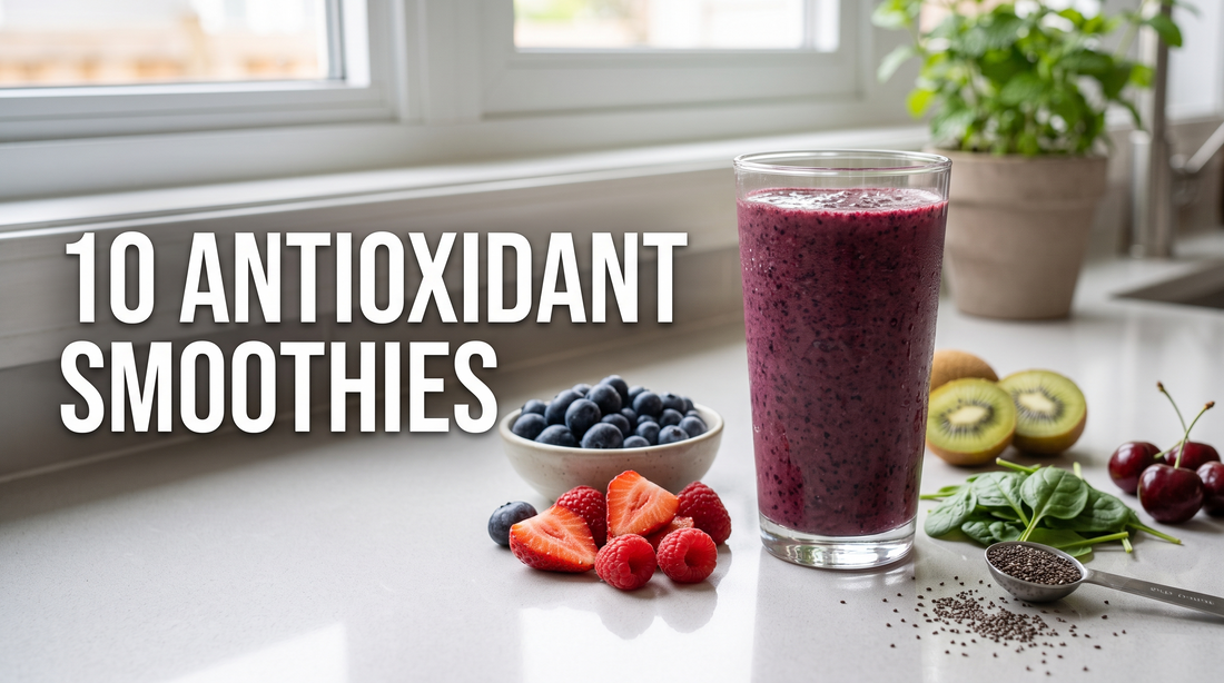 10 Antioxidant-Rich Smoothie Recipes for Healthy Aging