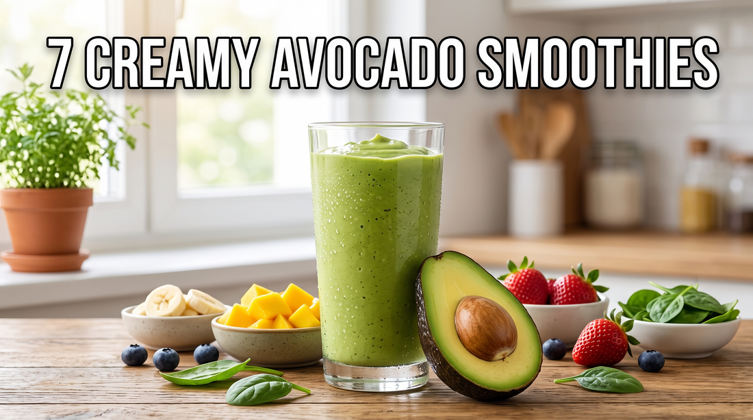 7 Avocado Smoothie Recipes for a Creamy and Nutrient-Dense Drink