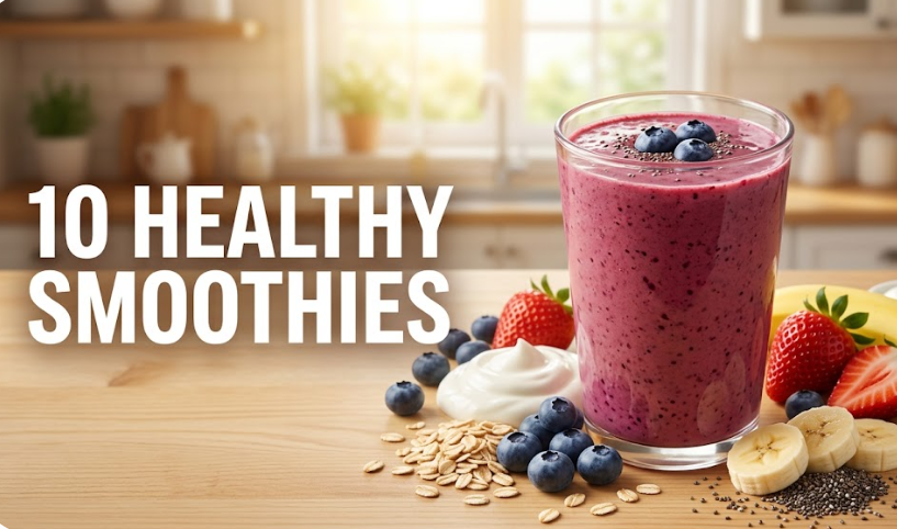 10 Nutritious Smoothie Recipes for Older Adults