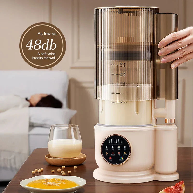 1500ML Smart Soy Milk & Smoothie Maker – All-in-One Blender for Rice, Fruit & More
