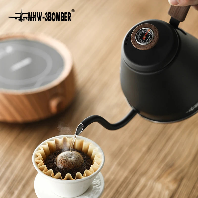 Pour Over Coffee Pot with Thermometer