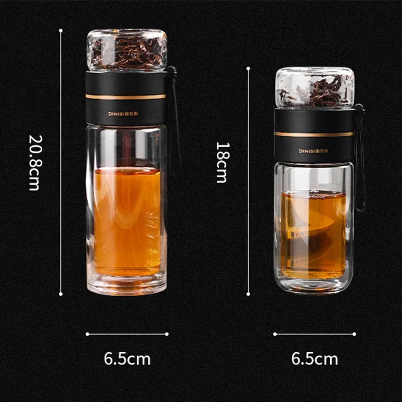 2-compartment tea filter 400ml